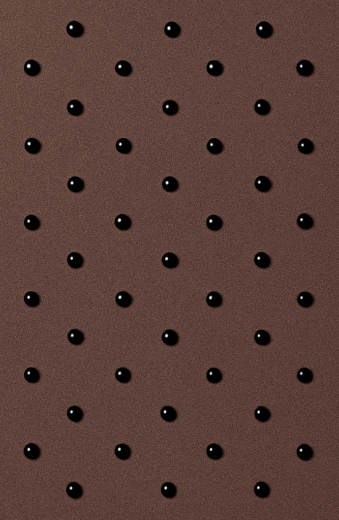 Focus on MicroPerle on cappuccino color fabric