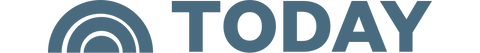 Today Show logo. Sunrise icon with word Today